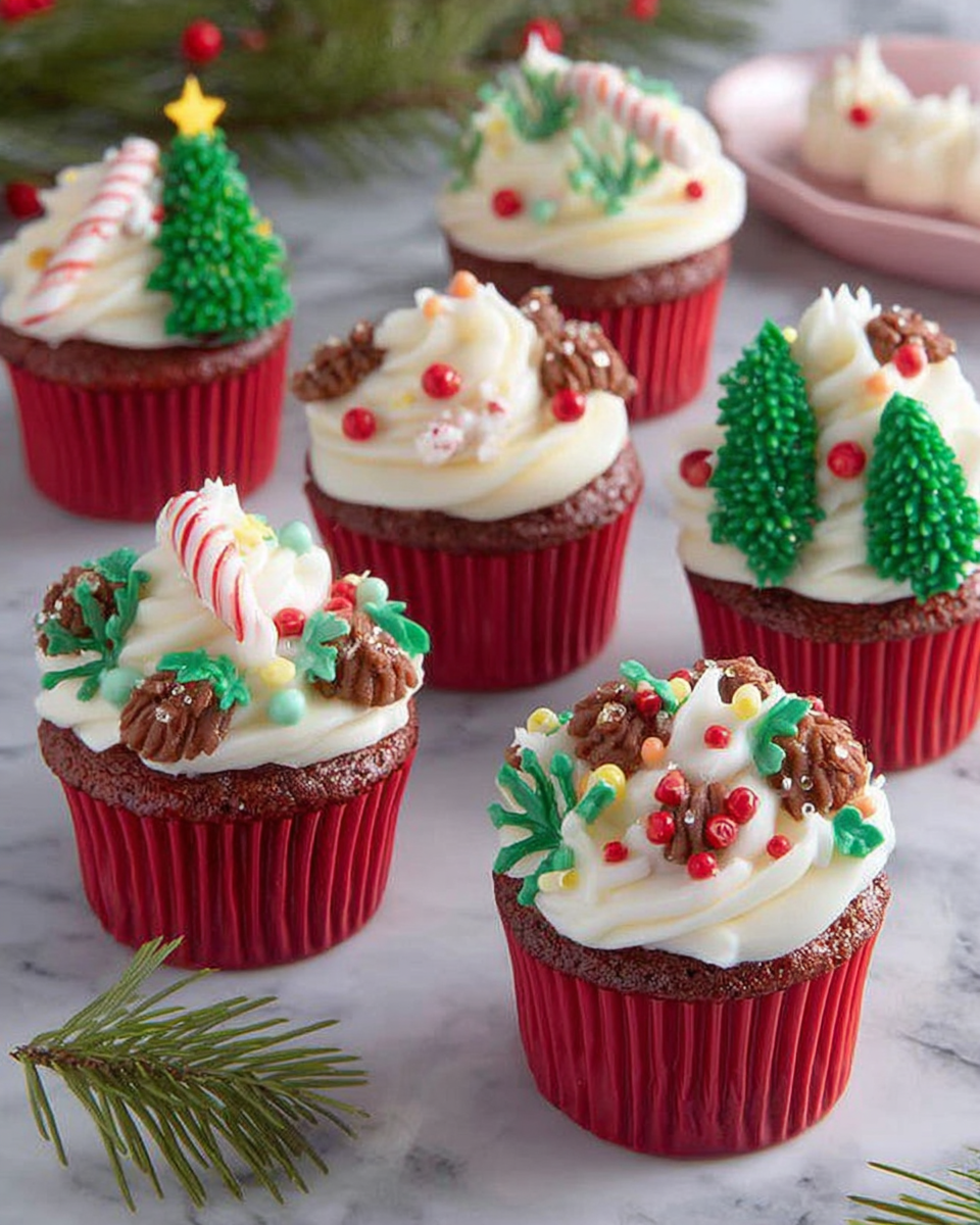 Delightful Festive Christmas Cupcakes to Share