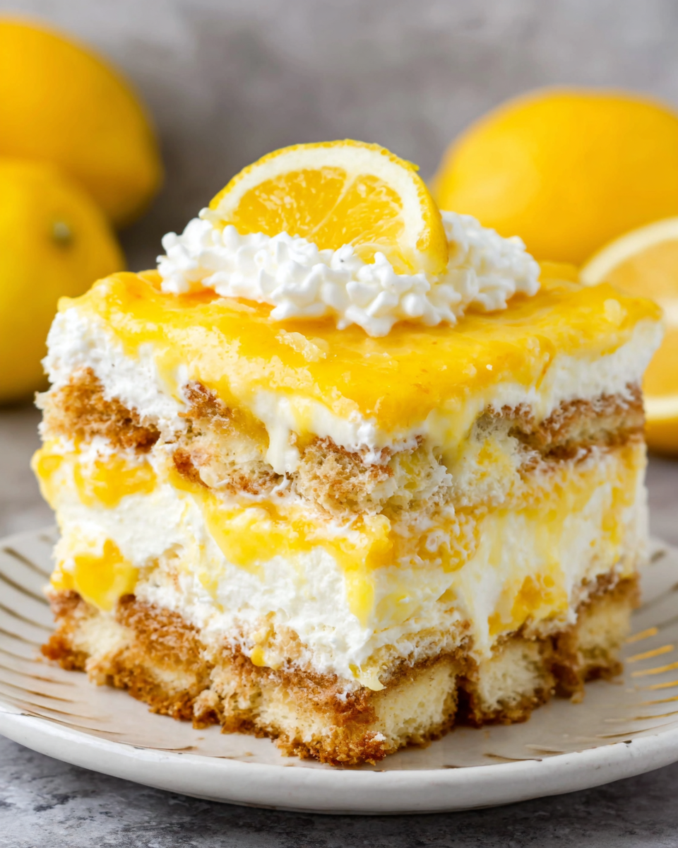 Delightful Lemon Tiramisu for Citrus Lovers