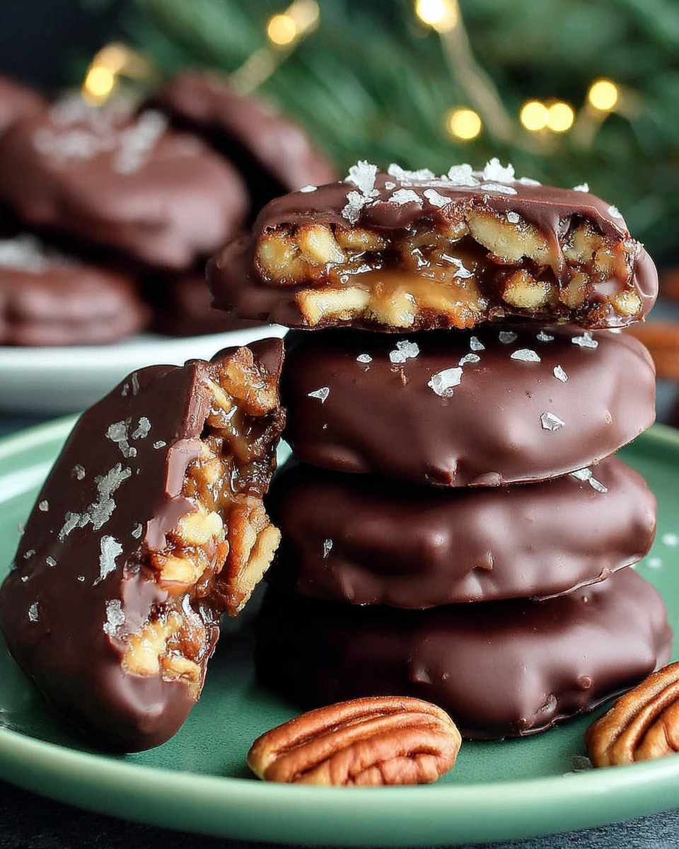Indulge in Easy Christmas Pecan Turtles at Home