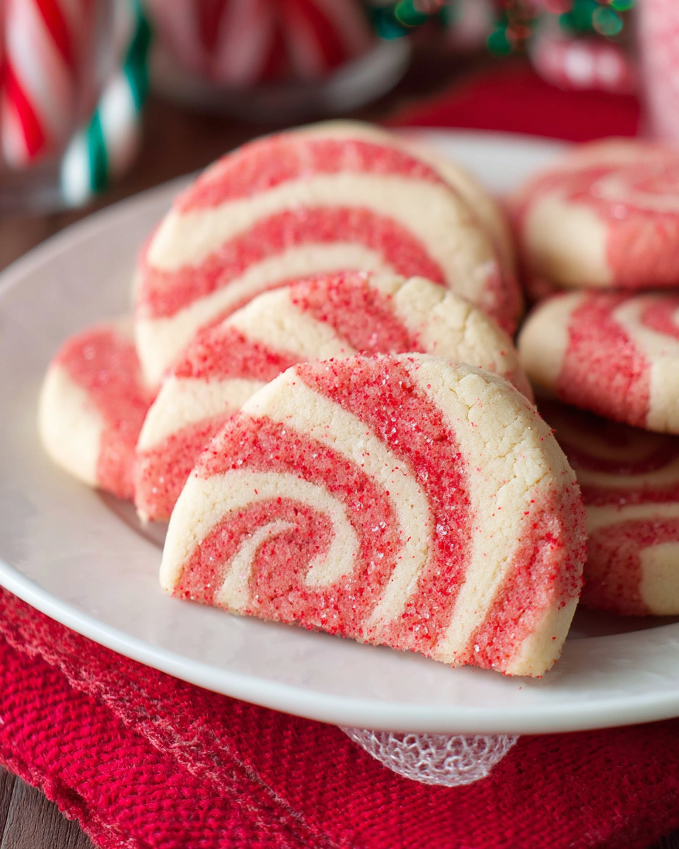 Peppermint Swirl Cookies – Festive Christmas Treats
