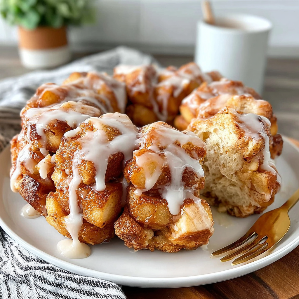 Warm Spiced Apple Cinnamon Monkey Bread Recipe