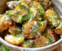 Crispy Smashed Potato Salad with Herbs