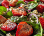 Bright Strawberry Spinach Salad with Poppy Seed Dressing